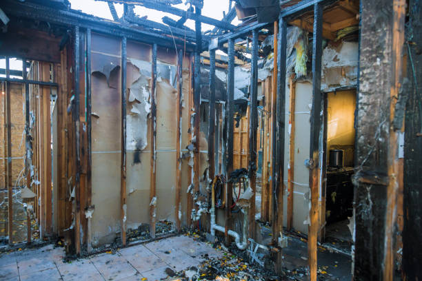 Professional Soot Cleanup technician working in Princeton Junction, NJ